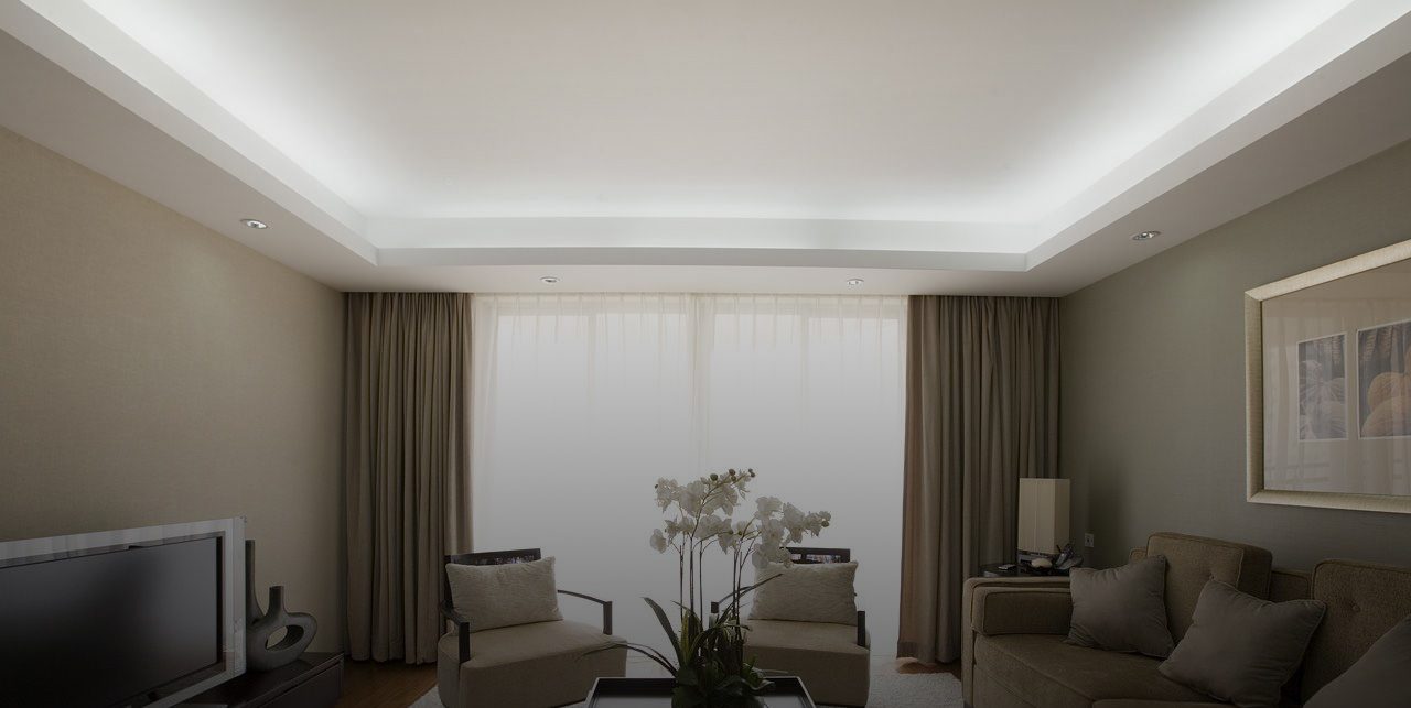 cove lights in false ceiling