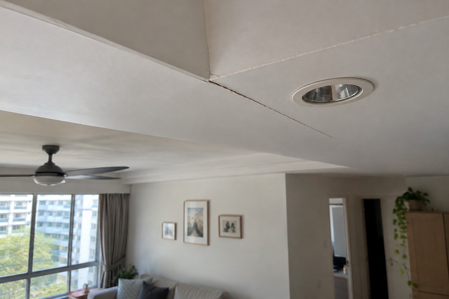 false ceiling repair 01 service work and finished interior